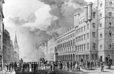 Die Trongate von Glasgow